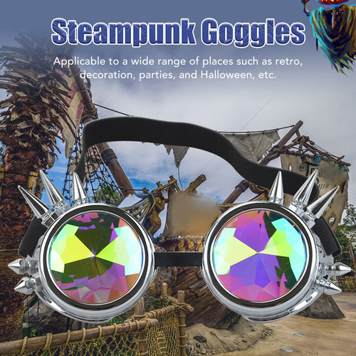 Gafas De Sol Estilo Steampunk Estilo Caleidoscopio, Estilo R