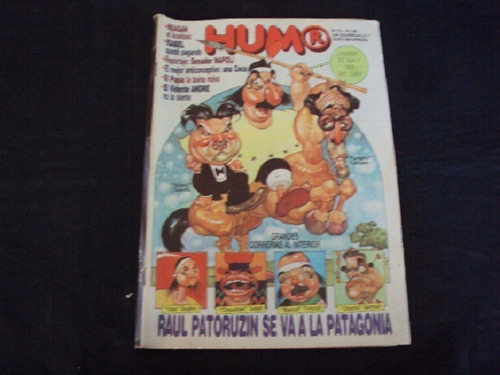 Revista Humor # 172 - Tapa Raul Patoruzin