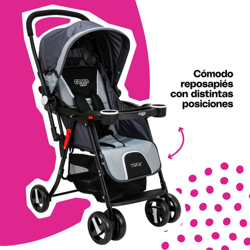 Carriola Cosco Trick Gris
