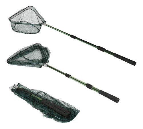 Red De Aterrizaje De Pesca Con Poste Telescópico, Aluminio F