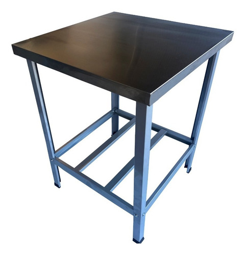 Mesa D Serviço Confeitaria Açougue Padaria 100x70 Tampo Inox