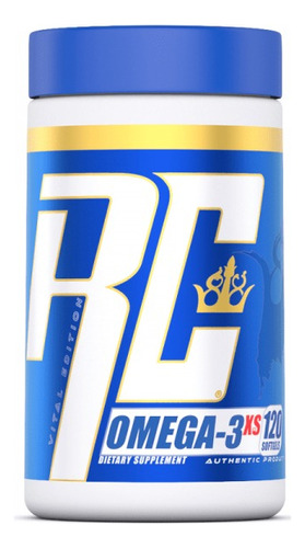 Omega 3 Xs Ronnie Coleman 120 Cápsulas De Aceite De Pescado Sabor N/A