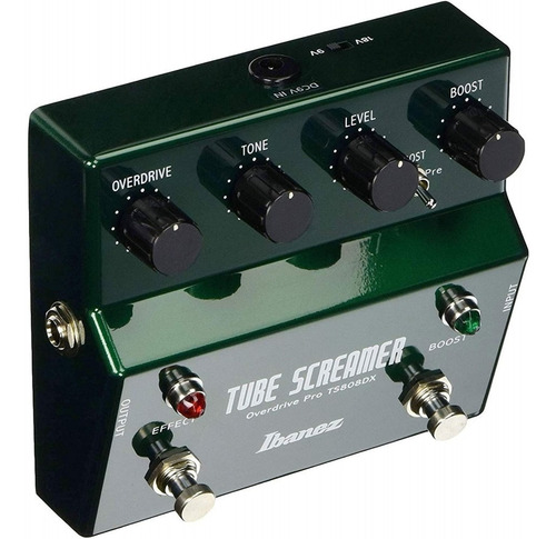 Imagen 6 de 6 de Pedal Ibanez Ts808dx Tube Screamer Boost Post/pre - 9v/18v