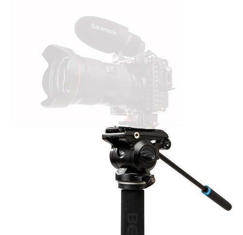 Imagen 3 de 10 de Monopie 174cm A48fds4pro Cabezal Video Paneo Fluido Benro