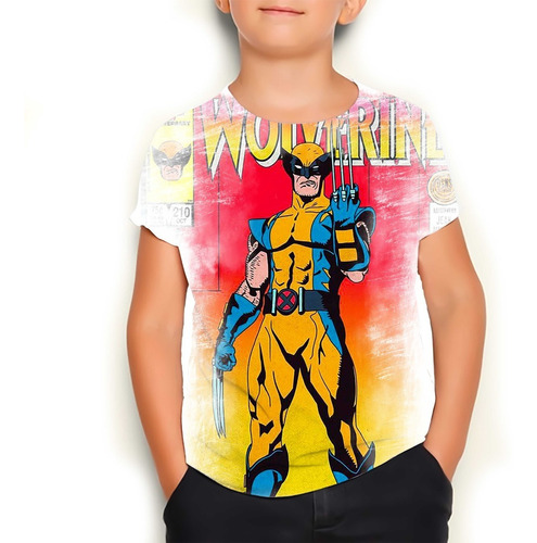 Camiseta Camisa Wolverine Xmen Alta Estoque Disponivel 05
