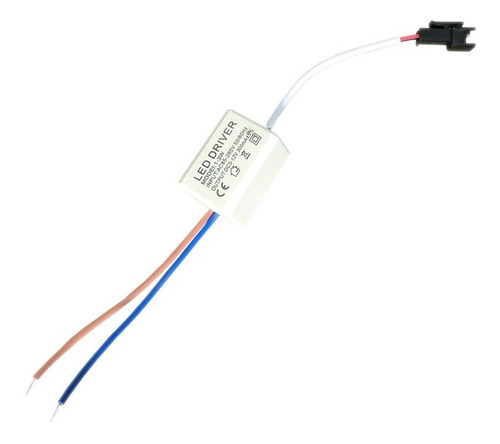 Imagem 2 de 3 de Driver Led Reator Fonte Para Plafon 3w 3x1w Bivolt