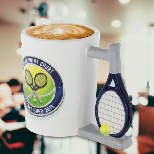 Imagen 5 de 5 de Taza Raqueta De Tennis