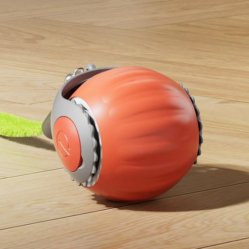 Pelota De Juguete Interactiva Para Gato, Pelota Naranja