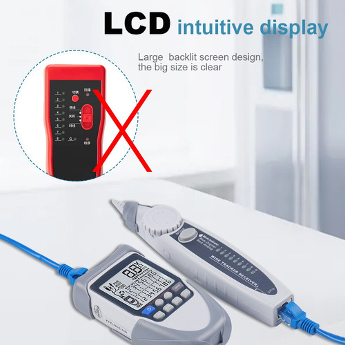 Linterna Multifunción Tester Tester Cable Network Con