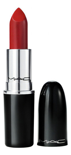 Labial Mac Lustreglass Sheer Shine Lipstick 3g Color Glossed and Found