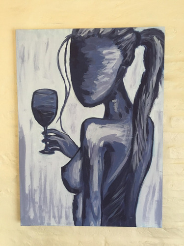 Cuadro Pintado A Mano Acrilico