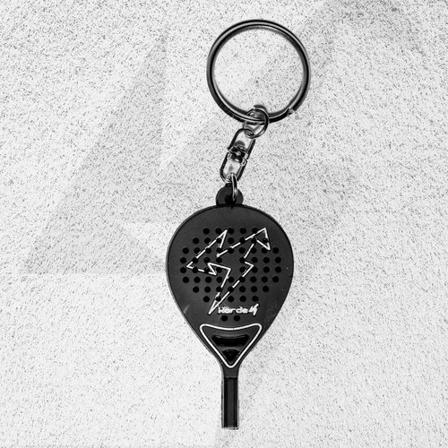 Llavero Deportivo De Padel Delta Black Korde