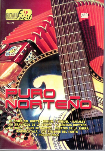 Revista Guitarra Facil #474 Puro Norteño