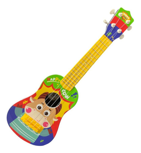 Ukulele De Juguete Para Niños Con Diseño De Animalitos 