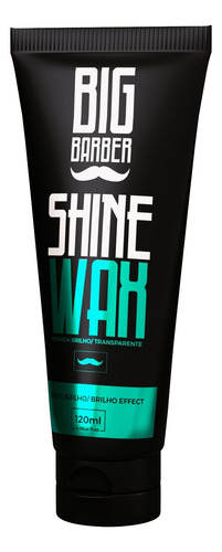 Cera Modeladora Shine Wax Big Barber 120g Extra Forte 12 Und
