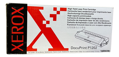 Toner Original Xerox P1202 106r00398 6,000 Impresiones