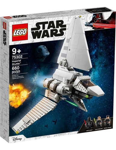 Brinquedo De Montar Star Wars Nave Imperial Shuttle Lego Quantidade de peças 660