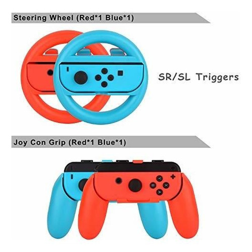 Imagen 5 de 6 de Eovola Kit De Accesorios Para Nintendo Switch Games