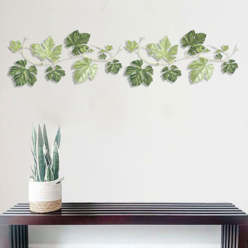 Decoración De Arte De Pared De Hojas , Calcomanía De Pared