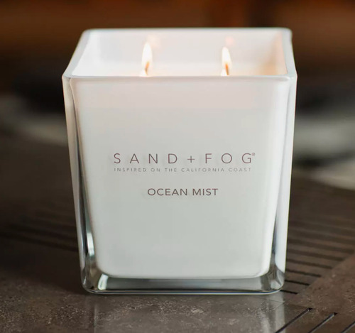 Vela Aromática- Decorativa De Lujo| Varias Fragancias| 1.6kg Blanco Ocean Mist