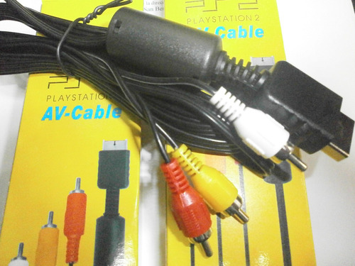Cable De Audio Y Video Para Consolas De Play 2 / 3