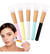 Comprar 50 Pinceles Faciales De Silicona Aplica Mascarillas Cremas