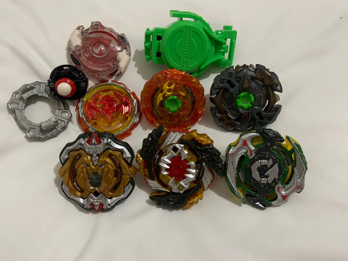Beyblade Burst Geist Fafnir Set De Beyblade Dorado Oscuro (Usado)