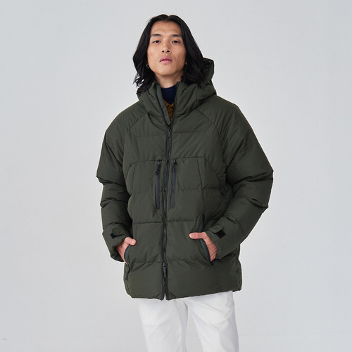 Campera Hombre Puffer Inflada Parka Orion Capucha 