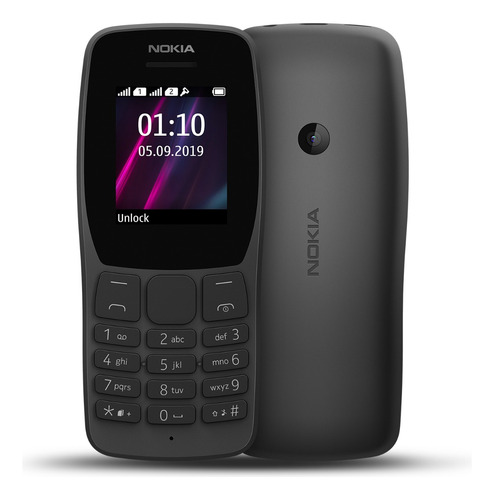 Celular Nokia 110 Ta-1319 Gsm 2g Dual Sim - Radio Fm - Negro