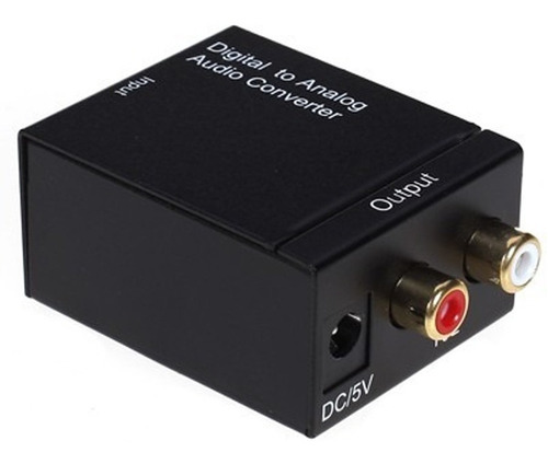 Convertidor De Audio Optico Digital A Rca / 3899