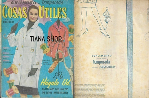 Revista Temporada 1965_cosas Útiles: Moldes Impermeables Y +
