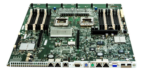 Placa Mãe Hp Para Proliant Dl380 G7 599038-001 583918-001 Verde