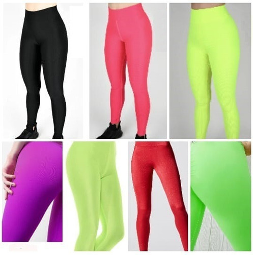 Legis Lycra Mujer Leghins Negro Talla Unica Gym- Deportiva