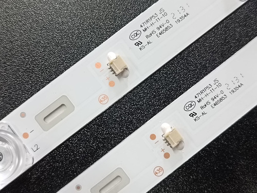 Tiras De Led K236wd D1 A4 (2 Tiras De 4 Leds A 3v Cada Led)