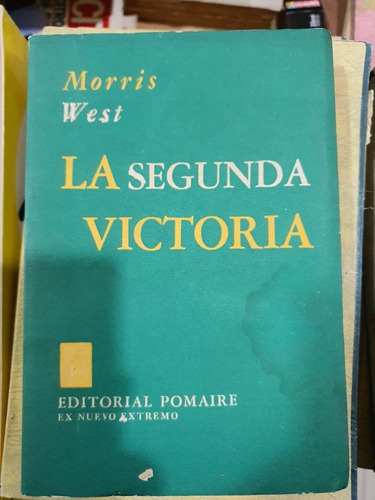 Libro:morris West- La Segunda Victoria Edicion 1966