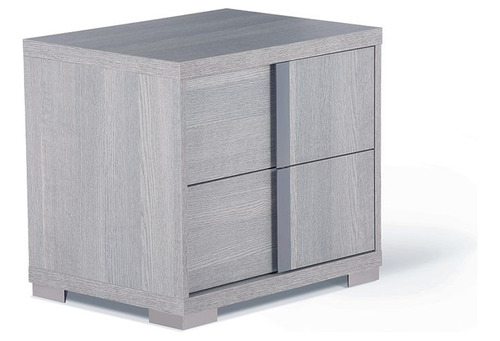 Set Respaldo 2 Plazas + Veladores Rosen Tivoli Gris