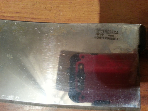 Cuchillo Tipo Hacha Hachuela Cocina Meleca Inox Oferta (Usado)