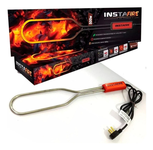 Encendedor De Fuego Rapido Electrico Instafire Eco Para Parrilla Carbon Leña