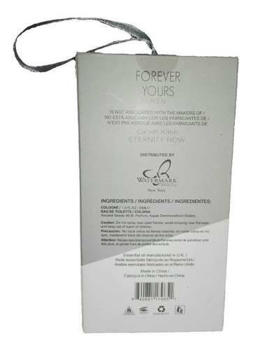 Perfume Forever Yours Men 30 Ml Calvin Klein Navidad Moda
