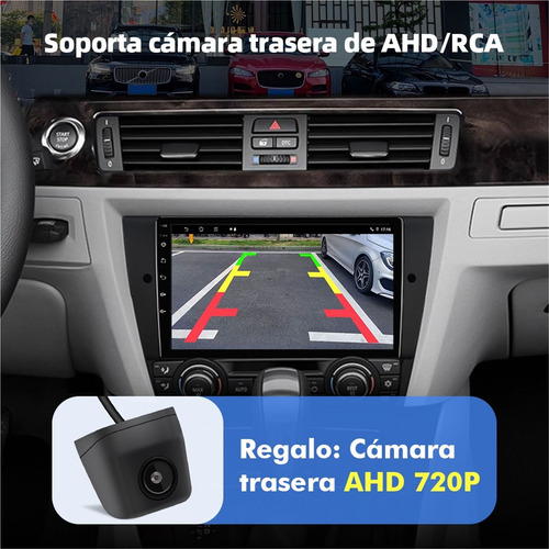 Estéreo 4+64g 4k For Bmw Serie 3 E90 E91 E92 E93 2006-2012