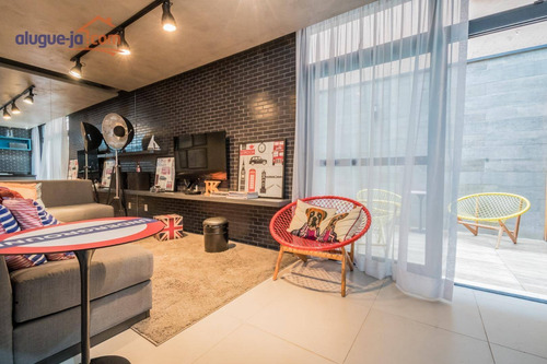 Apartamento Com 1 Dormitório Para Alugar, 37 M² Por R$ 3.200/mês - Bela Vista - São Paulo/sp - Ap12572