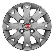Comprar Calota Aro 13 Mod Fiat Palio Fire 2014 Uno Siena + Emblema V