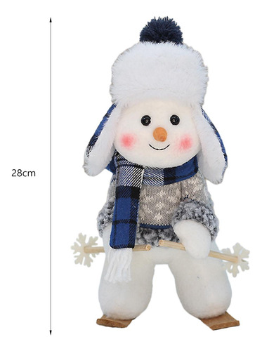 Muñeco De Nieve De Navidad Con Sombrero, Muñeca Estilo C