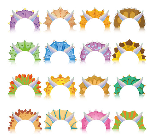 32 Sombreros De Dinosaurio Para Fiesta De Cumpleaos De Dinos