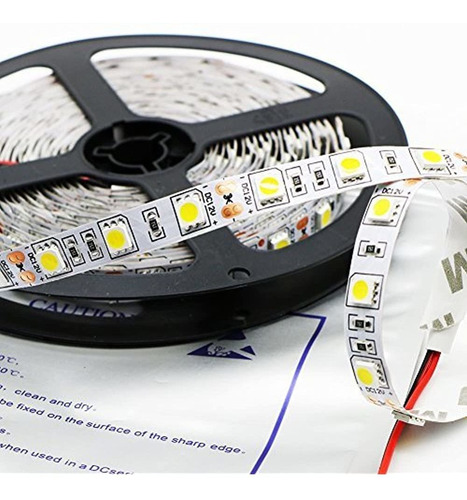 Kebinfen 164ft5m Smd 5050 Natural Blanco 4000k Tiras De Luce