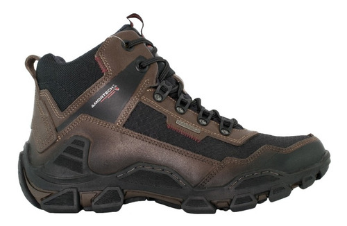 Borcegos Trekking Hombres Cuero Pegada 150057-01 Luminares