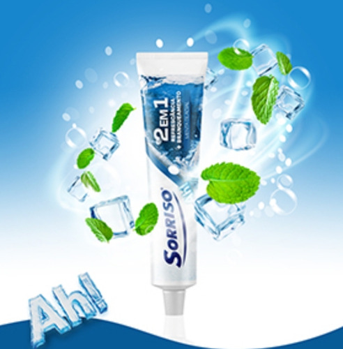 Gel Dental Sorriso Ah 2 Em 1 140g 6 Un