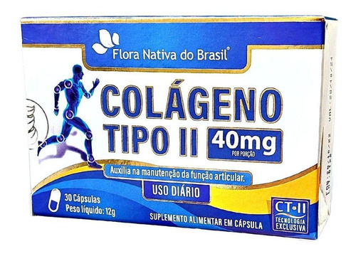 Colageno Tipo 2 40mg 30 Caps Blister