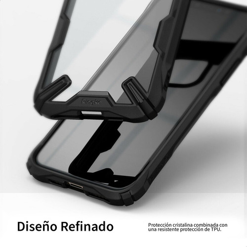 Imagen 5 de 9 de Funda Para iPhone 13 Pro Max Ringke Fusion X Negra Resisten