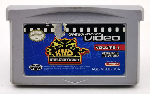 Knd Codename Kids Next Door Volume 1 Video Gba * R G Gallery (Usado)